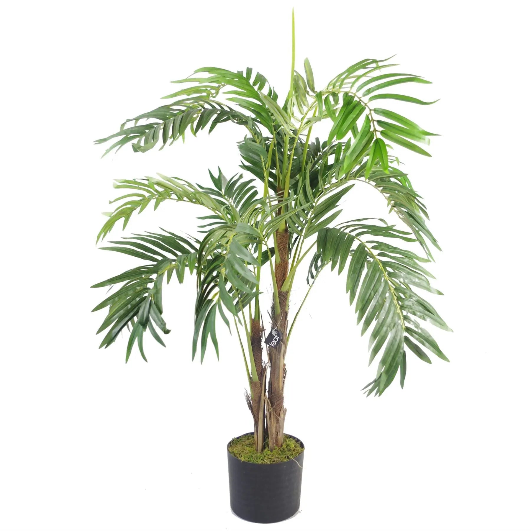 Artificial Palm Tree 120cm Luxury Silver Planter-3