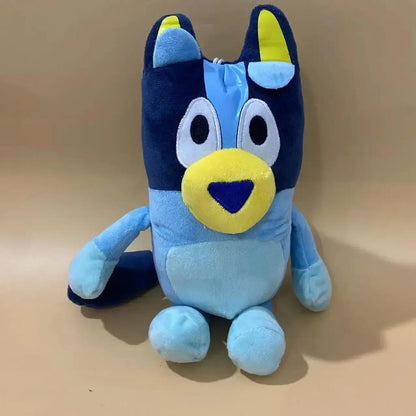 28cm Bluey Family Plush Toys - Cute Simulation Pet Dog Patrol Bingo for Imaginative Play - petguardiansupplies