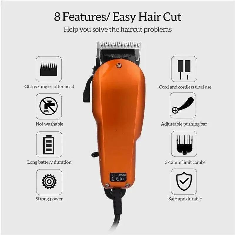 220-240V Household Trimmer Professional Classic Haircut Corded Clipper - petguardiansupplies