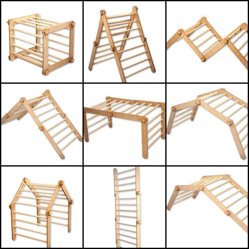 Montessori Climber Set 6 Pieces | Indoor Playground Set - petguardiansupplies