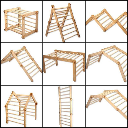 Montessori Climber Set 6 Pieces | Indoor Playground Set - petguardiansupplies