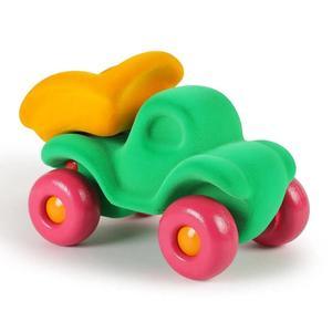 Soft Colourful Dump Truck – 100% Rubber Foam Push & Go Toy & Fuzzy - petguardiansupplies