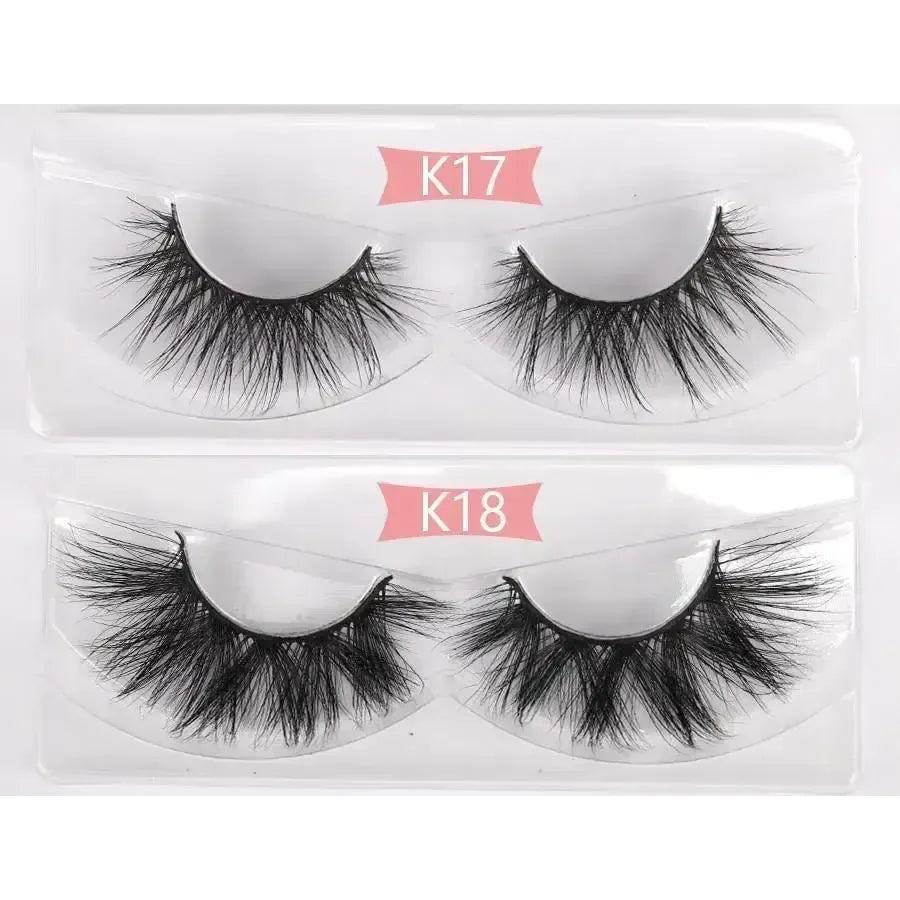 100 Pairs 3D Mink Lashes - Thick and Dramatic Eyelashes - petguardiansupplies