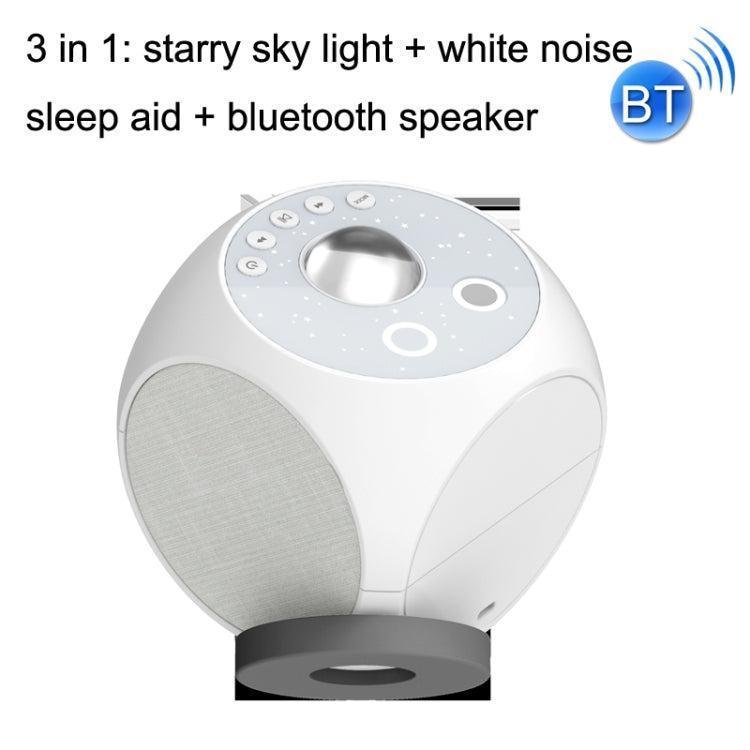 GDZ-S8 Remote Control Starry Sky Projection Light Sleep Aid(White) - petguardiansupplies