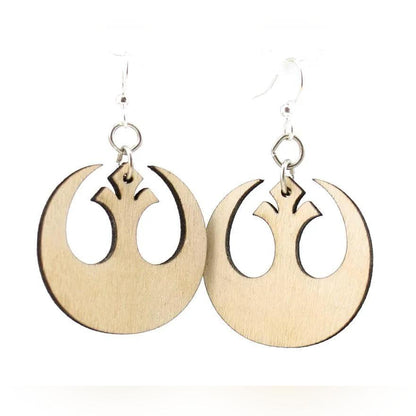 Republic Wood Earrings #1595 - petguardiansupplies