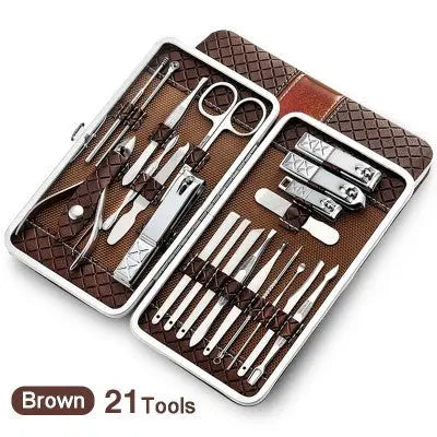 Nail manicure tool kit combo set-5