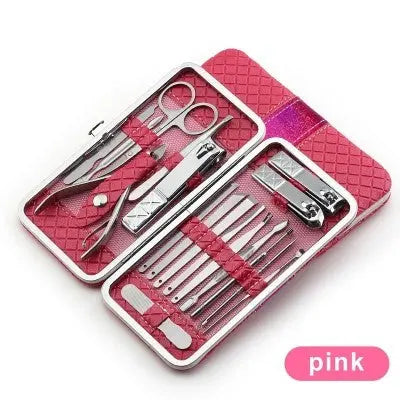 Nail manicure tool kit combo set-6