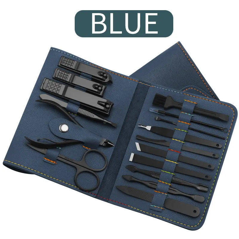 Nail Art Tools Set Kits with Bag-4