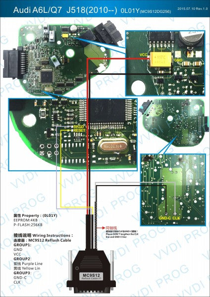 V5.3.7 Original Xhorse VVDI PROG Programmer VVDI Programmer Key Tool Get Free for BMW ISN Read Function - petguardiansupplies