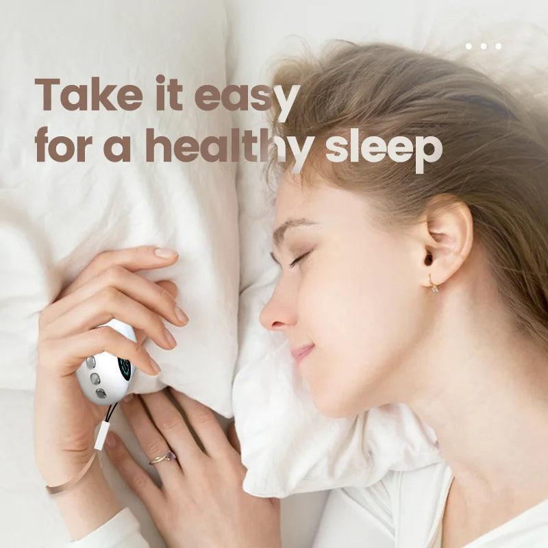 Smart Sleep Aid Device CES Stimulation 180mAh Hand-held Micro-current - petguardiansupplies