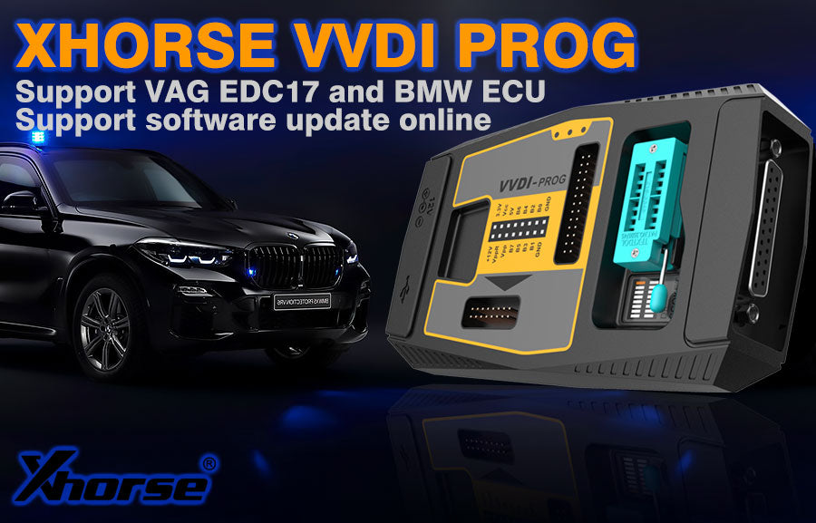 V5.3.7 Original Xhorse VVDI PROG Programmer VVDI Programmer Key Tool Get Free for BMW ISN Read Function - petguardiansupplies