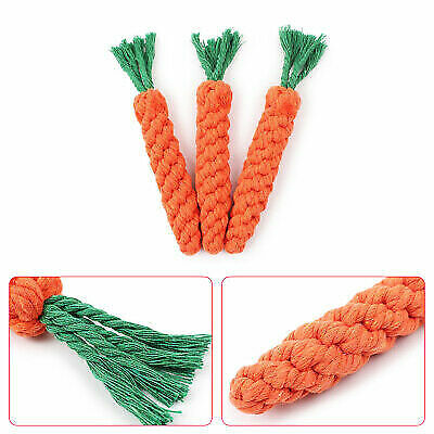 15X Tough Dog Toys Bundle Chew Rope Knot Ball Squeakers Pet Puppy Teething UK - petguardiansupplies