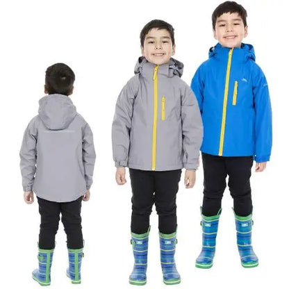 Kids Trespass OVERWHELM Waterproof Jacket-0