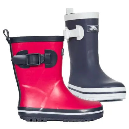 Unisex Kids Trespass Trumpet Wellies-0