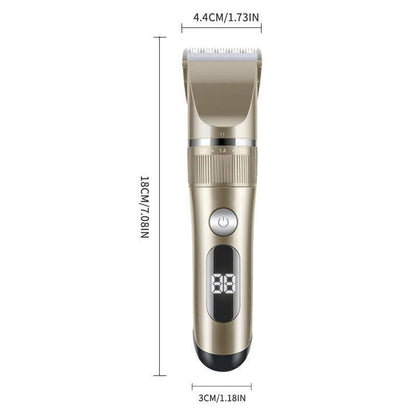 Professional Cat Dog Hair Clipper All Metal Rechargeable Pet Trimmer - petguardiansupplies