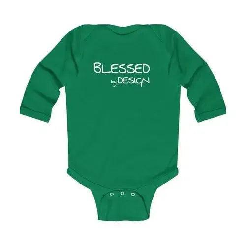 Infant Long Sleeve Graphic T-shirt - Blessed By Design - petguardiansupplies