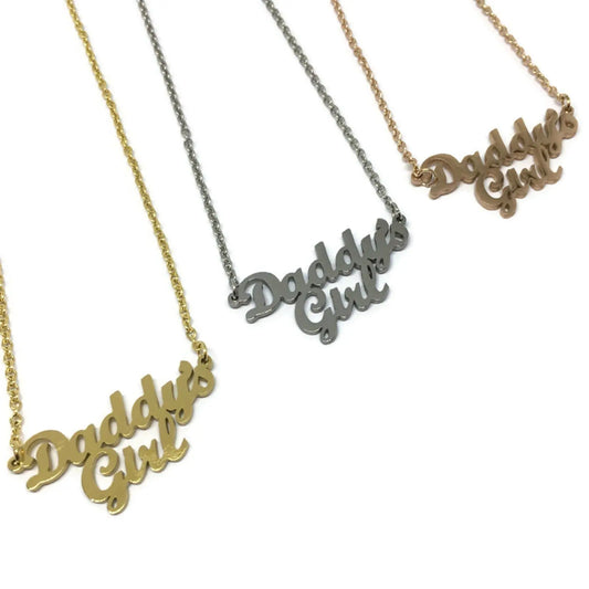 Daddy's Girl Signature Necklace-0