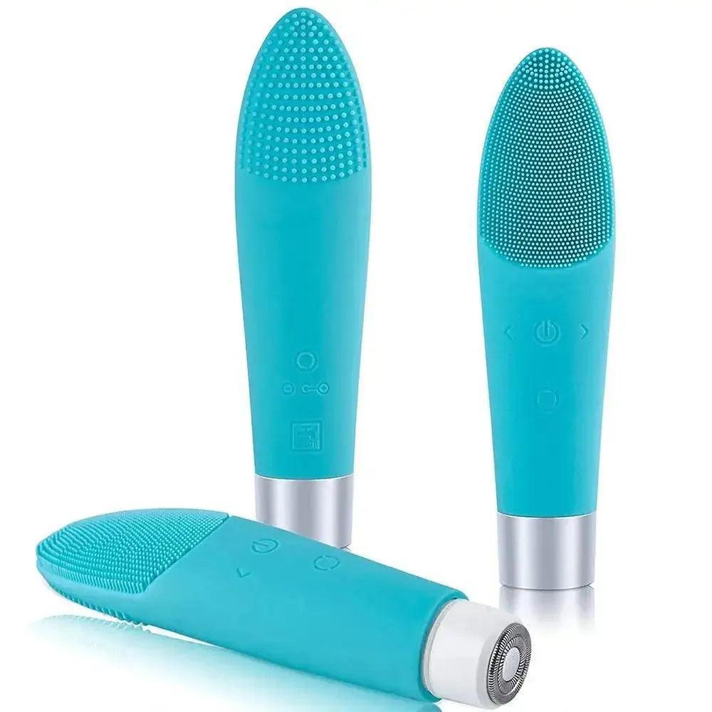 Electric Facial Cleansing Brush For Exfoliating, Massage And Deep Care - petguardiansupplies