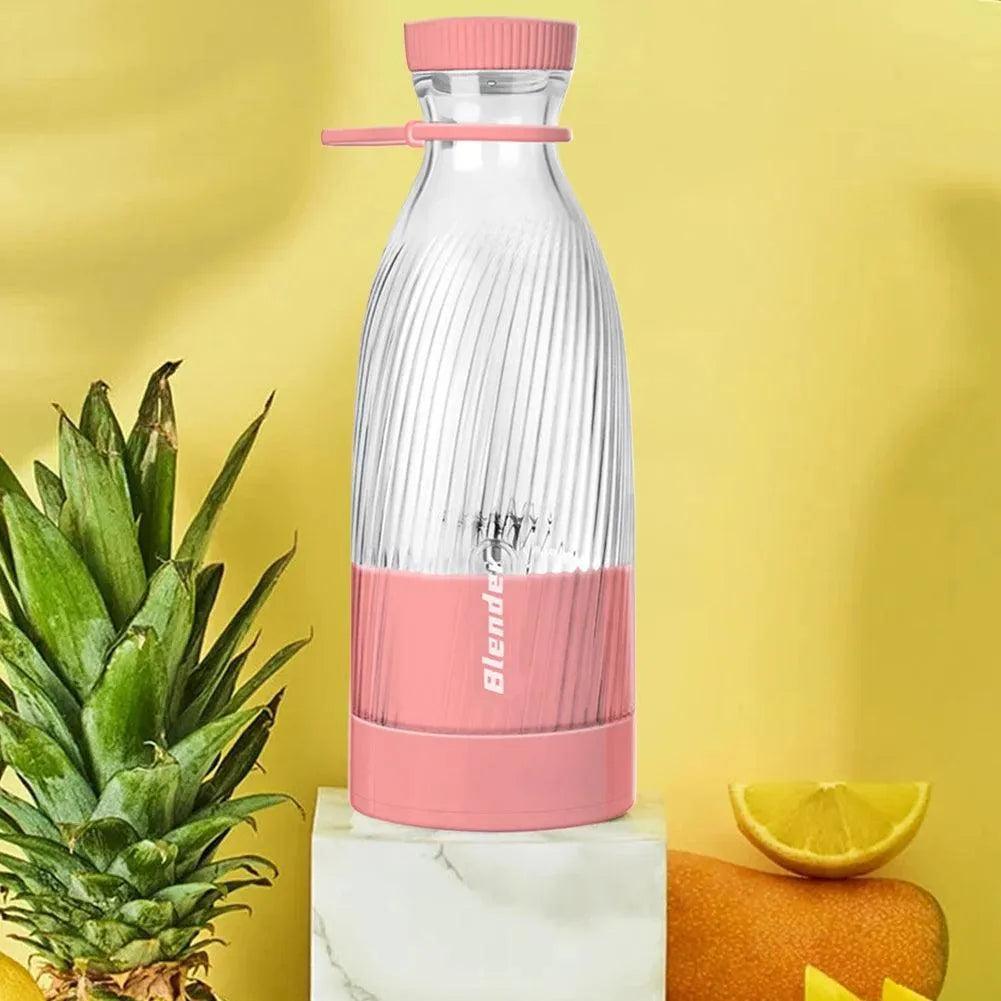 500ml Portable Wireless Blender 6 Blades Electric Fruit Juicer Machine - petguardiansupplies