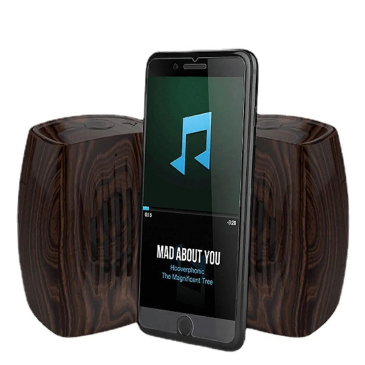 Wood Look Retro Bluetooth Speaker - petguardiansupplies