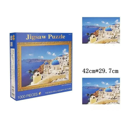 1000 Pieces Scenic Spot Puzzles for Adults - petguardiansupplies