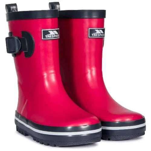 Unisex Kids Trespass Trumpet Wellies-1