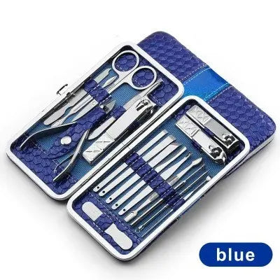 Nail manicure tool kit combo set-0