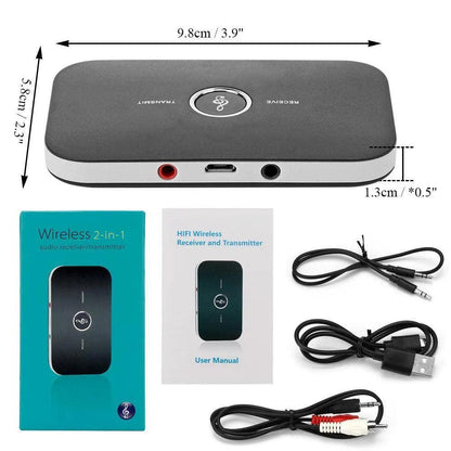 2 in 1 Bluetooth 4.1 Audio Transmitter & Receiver - petguardiansupplies