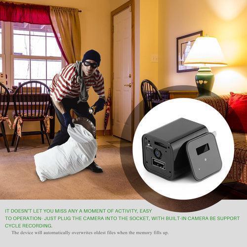 Hidden Camera HD 1080P USB Charger Home Security - petguardiansupplies