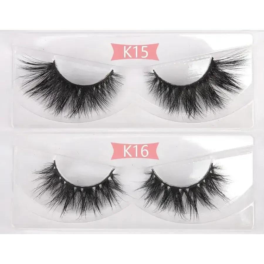 100 Pairs 3D Mink Lashes - Thick and Dramatic Eyelashes - petguardiansupplies