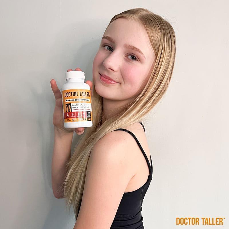 Doctor Taller, For Children (8+) & Teens, 60 Vegan Capsules - petguardiansupplies