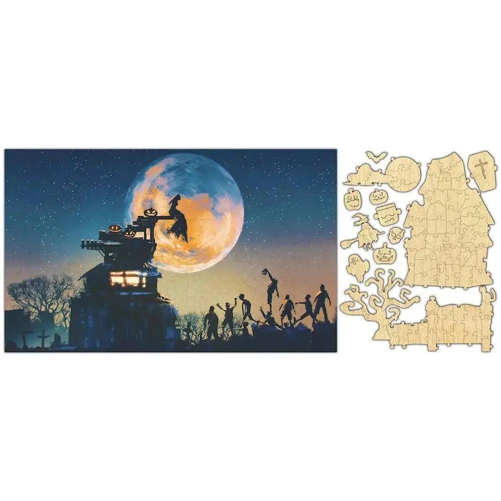 Halloween Bride Whimsical Puzzle - petguardiansupplies