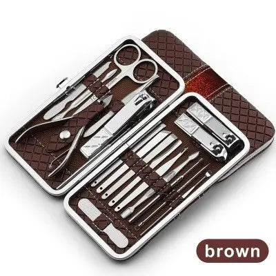 Nail manicure tool kit combo set-4