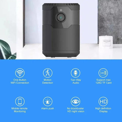 HD 2MP 1080P Wireless Mini Wifi Camera with Night Vision - petguardiansupplies