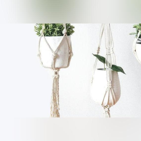 Plant Hanger, Macrame Plant Holder - petguardiansupplies