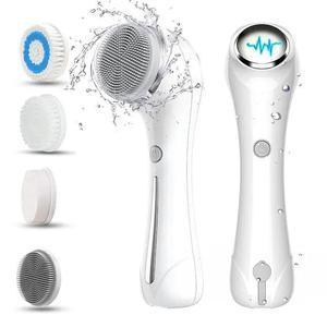 Electric Facial Cleansing Brush EMS Lifting and Introduction Massager - petguardiansupplies