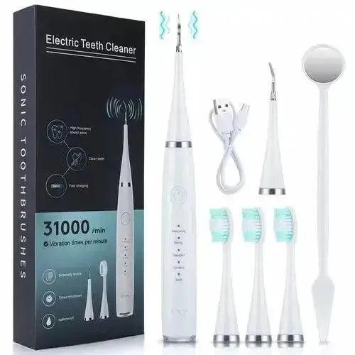 Fashion Electric Toothbrush Rechargeable Sonic Dental Scaler with 5 Modes - petguardiansupplies