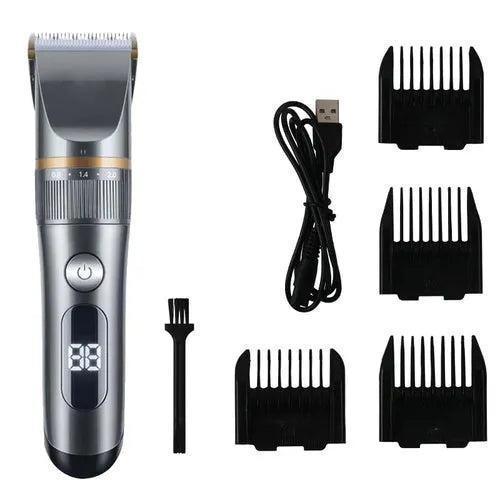 Professional Cat Dog Hair Clipper All Metal Rechargeable Pet Trimmer - petguardiansupplies