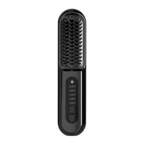 Straight hair comb Wireless Hair Straightener Brush with 5 Temp - petguardiansupplies