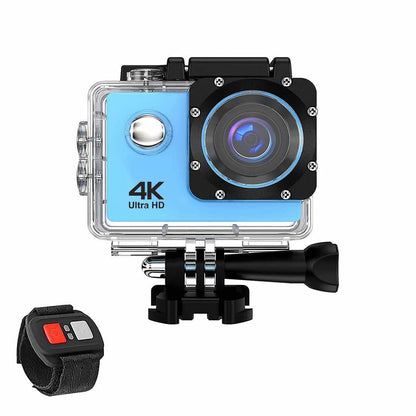 4K Waterproof All Digital UHD WiFi Camera + RF Remote And Accessories - petguardiansupplies