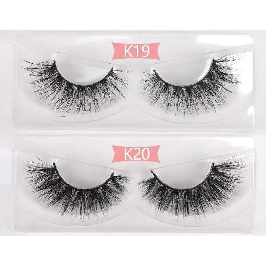 100 Pairs 3D Mink Lashes - Thick and Dramatic Eyelashes - petguardiansupplies