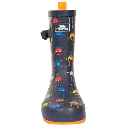 Unisex Kids Trespass Puddle Wellies - Clearance-4