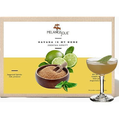 Mélange Jolie Havana is My Home Cocktail SipKit™ (Case of Six) - petguardiansupplies