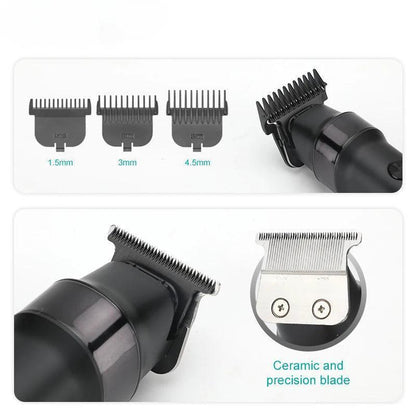 Hair Clipper Professional Men's Hair Trimmer Rechargeable Household - petguardiansupplies