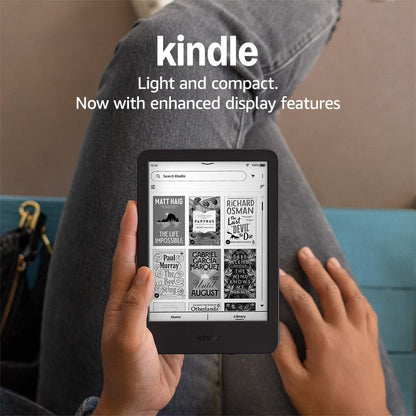 New Amazon Kindle (16 GB) – Lightest and most compact Kindle with glare-free display, faster page turns, adjustable front light and long battery life – Without Ads – Matcha - petguardiansupplies