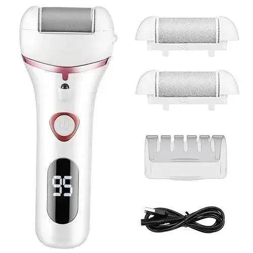 Electric Foot File Rechargeable Waterproof Hard Skin Remover - petguardiansupplies