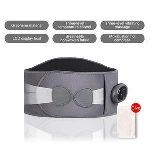 Electric Heating Waist Massage Belt Back Support Warm Hot Compress - petguardiansupplies