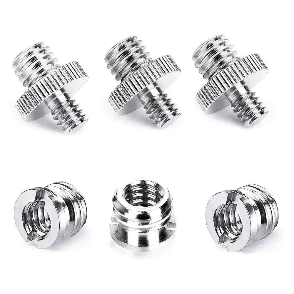 5 Core 1/4 Male to 3/8 Inch Male Threaded Camera Tripod Screw Adapter - petguardiansupplies