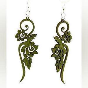 Long Flower Earrings # 1015 - petguardiansupplies