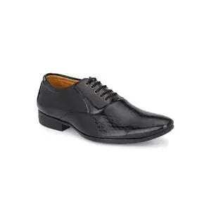 Black Patent Leather Lace-up Oxfords - petguardiansupplies